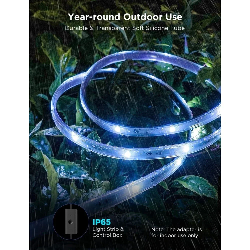 Govee Outdoor LED Smart Strip Lights 32.8ft Work w Alexa Google Home